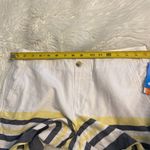 Columbia  White, Yellow, and Gray Striped Shorts size S brand new Photo 4