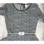 H&M  Divided Marled Gray Knit Skate Dress 6 Casual‎ Business Above The Knee Photo 5