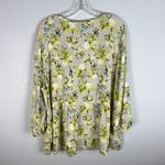 Unique spectrum Floral Button Down Babydoll Plus Size Blouse NWT Photo 1