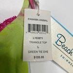 Beach Bunny  Panama Animal Triangle Bikini Top NWT Photo 4