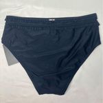 Tommy Hilfiger Ruffle Trim Bikini Bottom Dark Blue M Photo 2