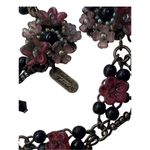 Vintage Colleen Toland Floral Head Dress? Necklace? Pink Photo 6