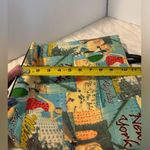 NWT Cloth Shoulder Bag Purse Beaded New York Miami Los Angeles Travel Theme Photo 3