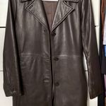 Alfani Genuine Leather Jacket Photo 0