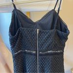 AQUA  Black Cocktail Dress Photo 3