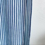 Boohoo Nautical Stripe Split Wide Leg Pants Size Medium Photo 4