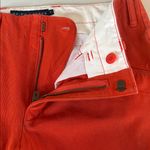 Ralph Lauren Suede Patched Chinos Orange Size 6 - Fair Condition Photo 2