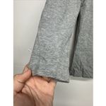 Michael Kors  Women's Large Light  Gray Long Sleeve Top Shirt MK Logo Photo 2