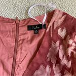 Lulus Meant to Shine Mauve Floral Jacquard Mini Dress Photo 9