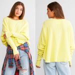 Free People We The Free Microphone Drop Thermal XS NWT Photo 1