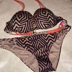 Victoria's Secret 34B- -NEW RARE PRINT  Swim BOMBSHELL BIKINI Photo 0