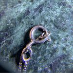 Sterling Silver Open “ribbon” Cross Pendant Necklace 18” Trust Hope Faith Love Photo 9