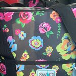 SWIG floral black Family Cooler Tote Pink Photo 4