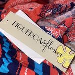 Figueroa & flower paisley popover blouse floral Blue Size undefined Photo 5