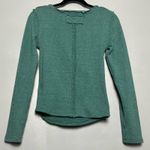 We The Free  Like A Boss Long Sleeve Ruched Sweater Everglades Women's Size XS Photo 3