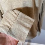 Forever 21  Light Olive Long Sleeve Sweatshirt Women Size L Photo 6