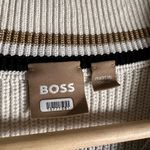 BOSS Hugo Relaxed Fit Cotton Silk Striped V Photo 8