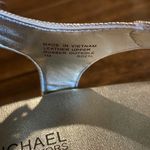 Michael Kors Laney MK Pale Gold Platform Wedge Sandals Photo 4