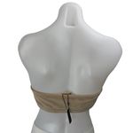 SKIMS NEW Fits Everybody Brown Sleeveless Strapless Bandeau Tube Crop Tank Top S Photo 1