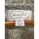 Mud Pie  Gray Striped Open Front Long Cardigan M/L Sweater Knit Pockets
Winter Photo 4