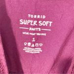 Torrid  Plus Size 1X Purple Super Soft Berry Lace Babydoll Cami Photo 3