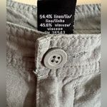Calvin Klein Jeans 𝅺CALVIN Klein‎ Women's Shorts Linen Blend Chino shorts 6 Photo 1
