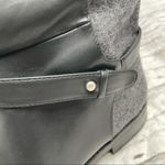 ZARA Basic Black Riding Boots Size 40 Photo 5