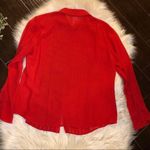 Jordan vintage red pleated front button down LG Photo 4