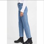 SLVRLAKE Women’s London Crop High Rise Straight Leg Jeans Kings Canyon Wash 25 Blue Photo 9