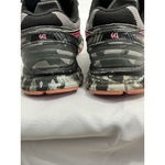 ASICS Womans  Gel Size 5.5 Gray Pink Lace Up Running Sneakers Photo 3
