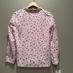 Tommy Hilfiger  White Pink Hearts Button Up Shirt 100% Cotton‎ Sz XL Photo 2