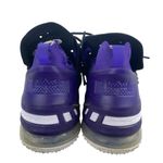 Nike Lebron 18 Lakers Black Purple Lace Up Mid Top Athletic Sneakers Shoes Sz 13 Photo 2