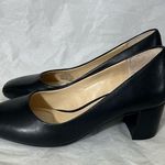 Alex Marie  6.5 BLACK LEATHER SLIP ON PUMP 2” HEEL NEW WITH TAG Photo 0