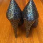 Betsey Johnson  Blue Leopard Heels Photo 2