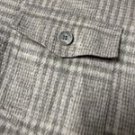 Joie  Plaid Shacket Button Down Shirt Jacket with 2 Pockets; NWOT; size XL Photo 4