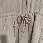 P cill Tan Cotton‎ Romper Size Large Photo 3