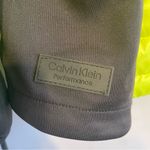 Calvin Klein  Women Performance Puffer Jacket XL Mixed Media Neon Yellow Black Photo 12