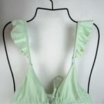 Lost + Wander  Sage for Days Ruffle Top & High Waisted Bottom Bikini Swimsuit Photo 2