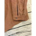J.Jill Women's  Corduroy Shirt Size M Brown Photo 3