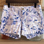 Lilly Pulitzer Mid-Rise The Callahan Printed Cotton Short w/Pockets, 4 Photo 0