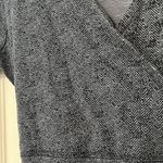 Toad & Co cue wrap cafe dress size small faux wrap in blue outdoors comfort Photo 8