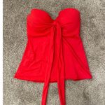 Coco reef Five Way Bra Sized Underwire Tankini Top in Classic Red,32/34D Photo 3