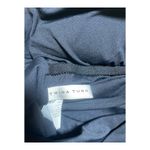 Trina Turk One-Piece Swimsuit Ruffle Off-Shoulder Navy Blue Size 10 Photo 2