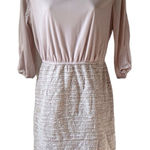 Enfocus Studio  Blush Pink Form Fitting Dress | Size 8 Photo 0