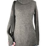 Style & Co . Petite Women’s Small Gray Turtleneck Ribbed Knit Sweater Cozy Warm Photo 0
