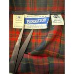 Pendleton Vintage  Womens 100% Virgin Wool Plaid Pleated Skirt 14 PETITE 14P USA Photo 1