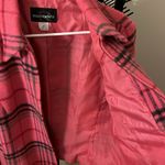Requirements pink plaid jacket wool blend size 14 Photo 7