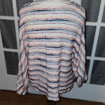 Anthropologie  Postmark Womens Malu‎ Soacedyed Cold Shoulder Top XL Photo 1