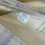 L.L.Bean  Women's Slip On Espadrille Shoes Size 9.5 Medium Beige Purple Stripe Photo 2