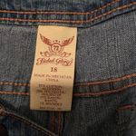 Faded Glory Cuffed Jean Shorts Medium Wash Size: 18 Photo 2
